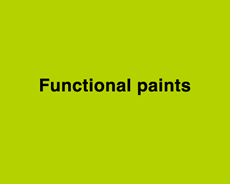 Functional paints